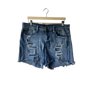 Judy Blue Jean Shorts Distressed Size 1XL